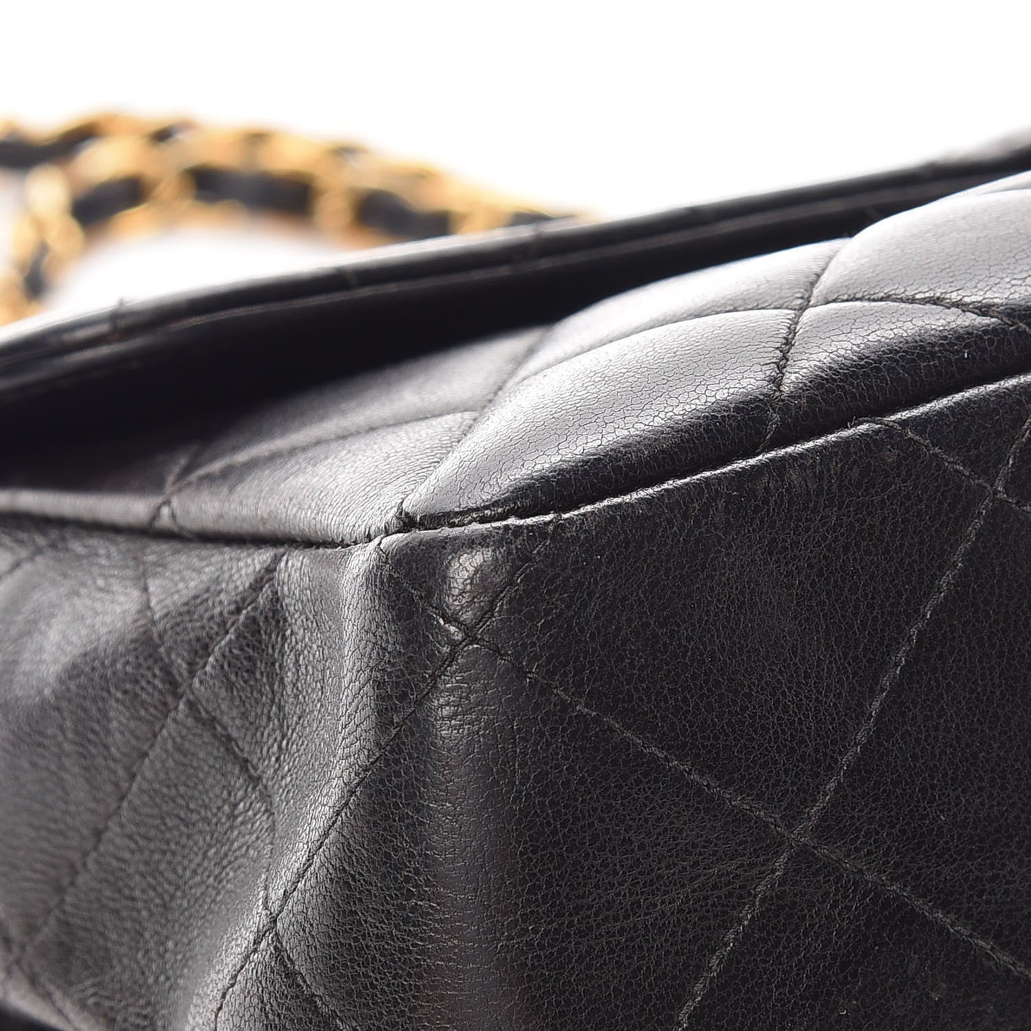 Chanel Lambskin Quilted Medium Double Sided Flap Black 9 of 18