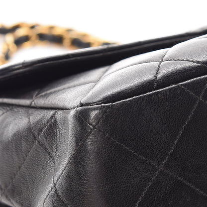 Chanel Lambskin Quilted Medium Double Sided Flap Black 9 of 18
