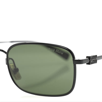 Miu Miu Metal Sunglasses SMU A53 Black 8 of 9