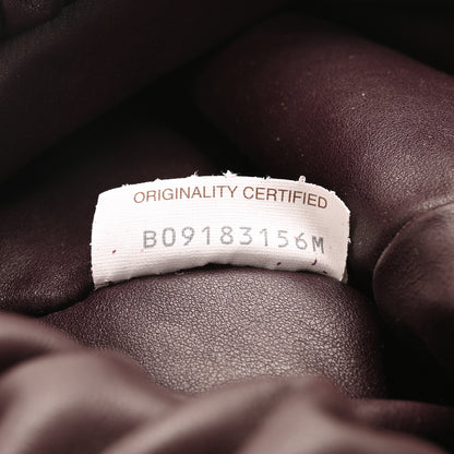 Bottega Veneta Calfskin The Pouch Chain Grape 7 of 10