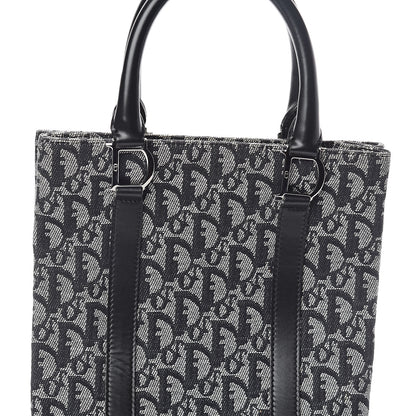 Christian Dior Monogram Tote Black 7 of 11