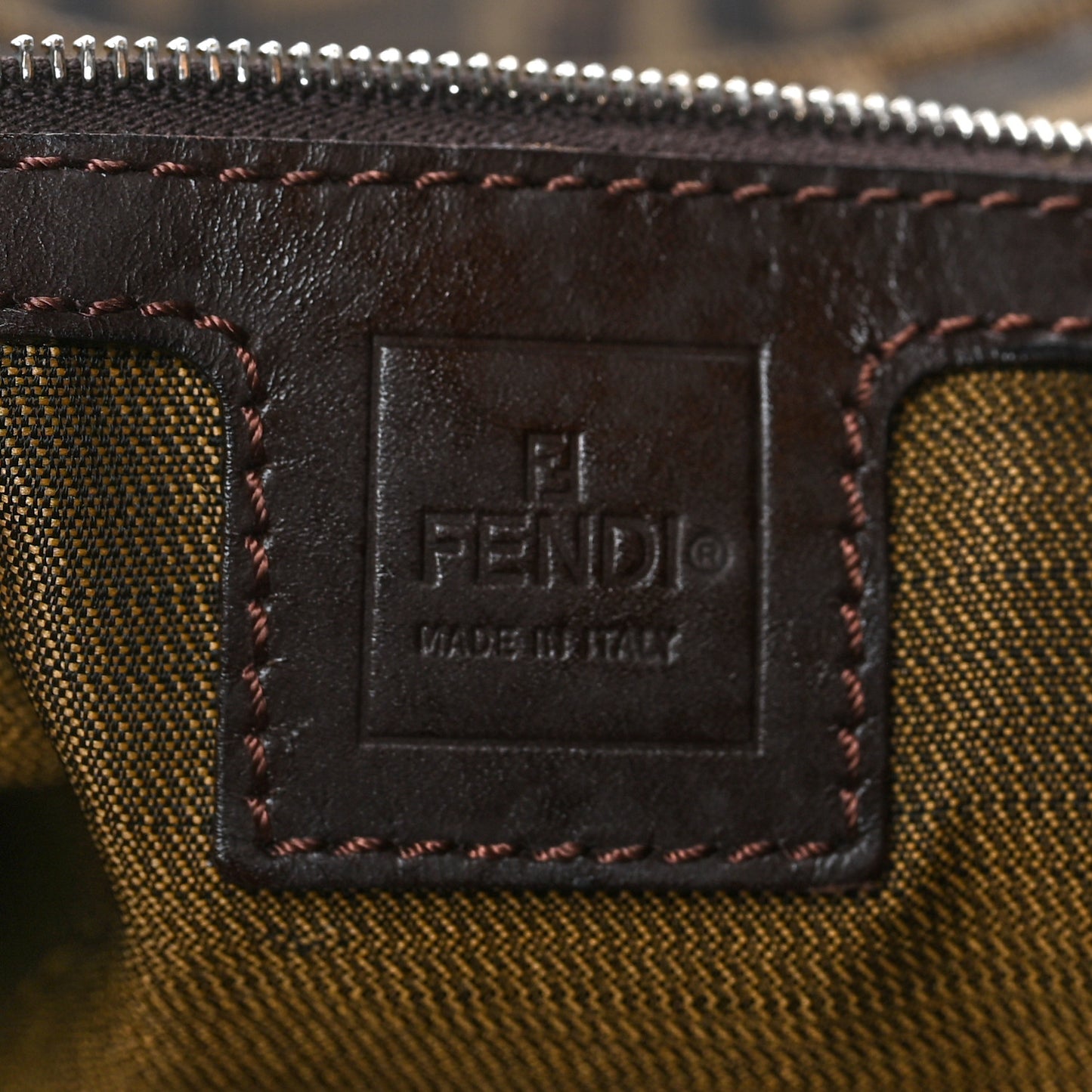 Zucca Top Handle Tote Tobacco