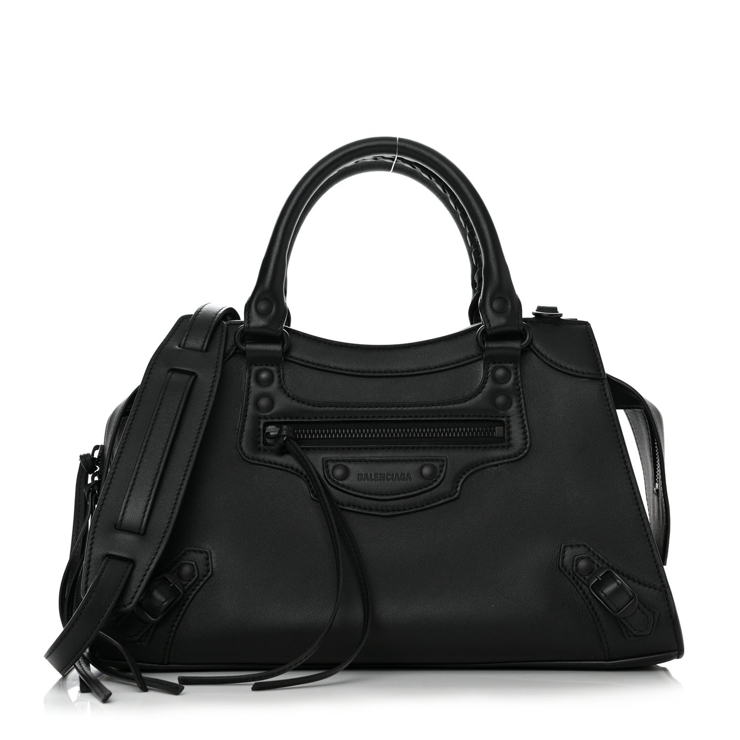 Smooth Calfskin Neo Classic Black Hardware S City Black