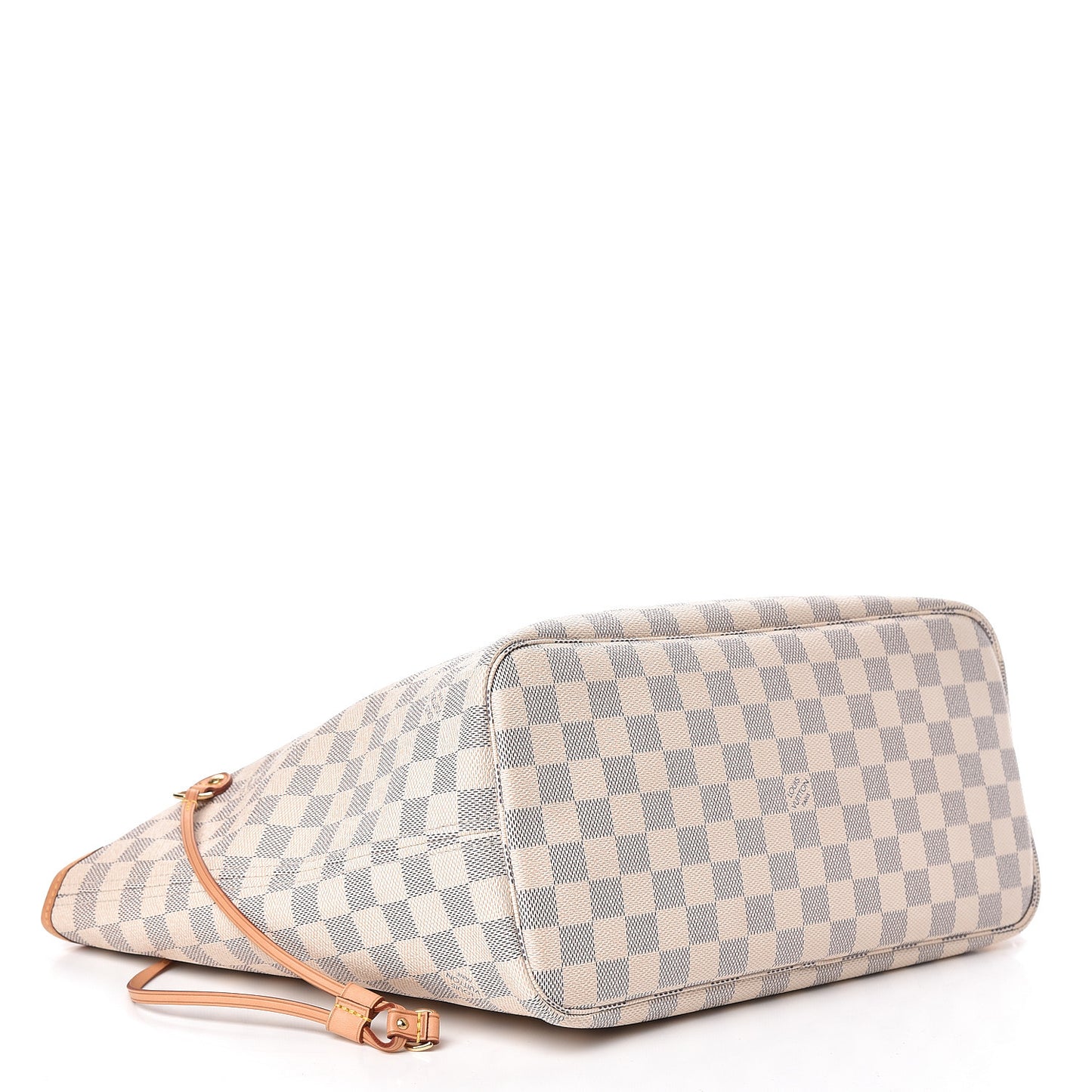 Damier Azur Neo Neverfull MM Rose Ballerine