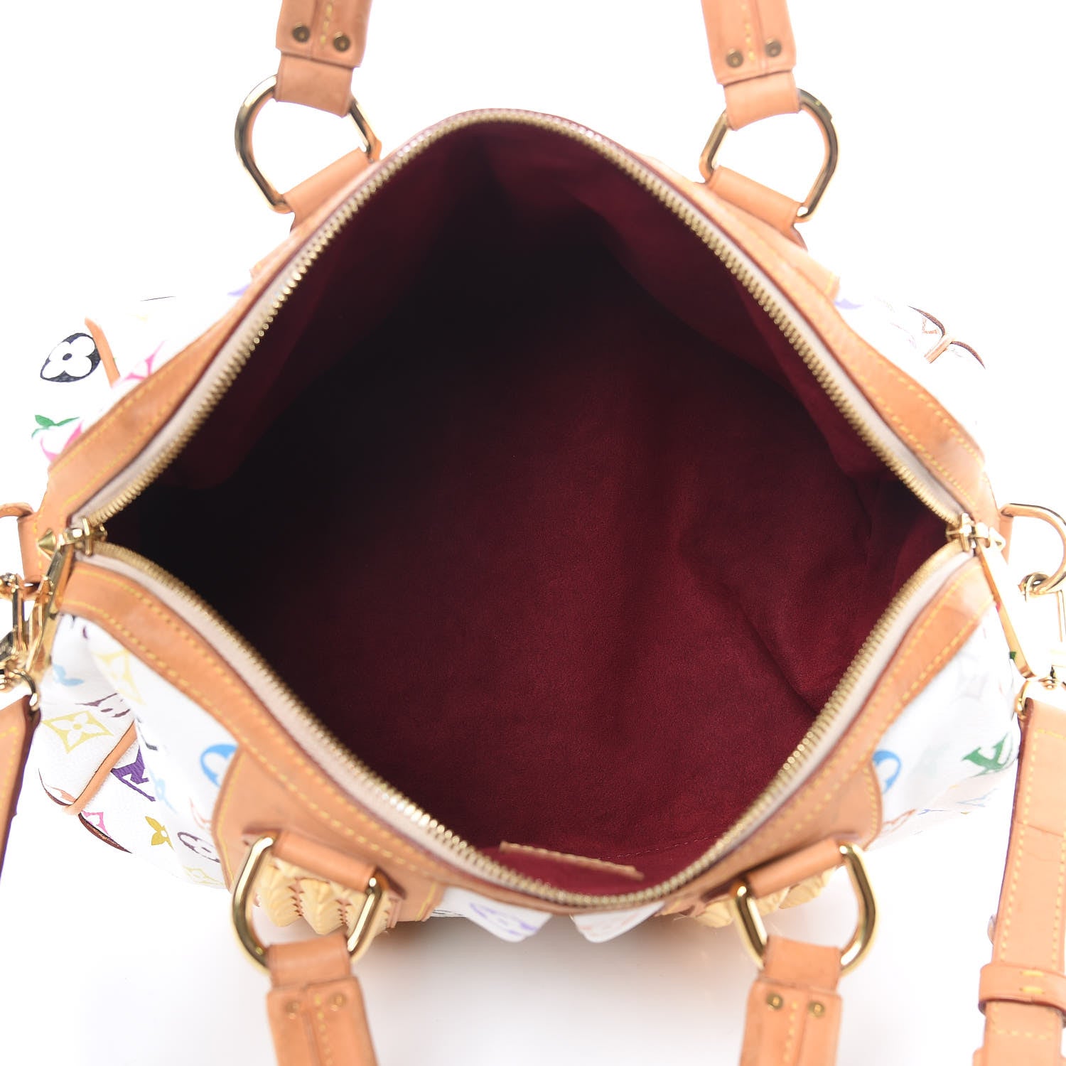 Louis Vuitton Monogram Multicolor Courtney MM White 5 of 12