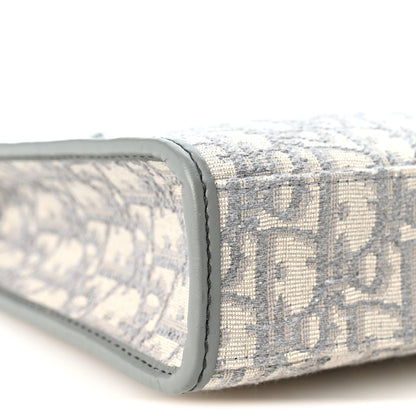 Christian Dior Jacquard Oblique 30 Montaigne Dea Pouch  Gray 8 of 9