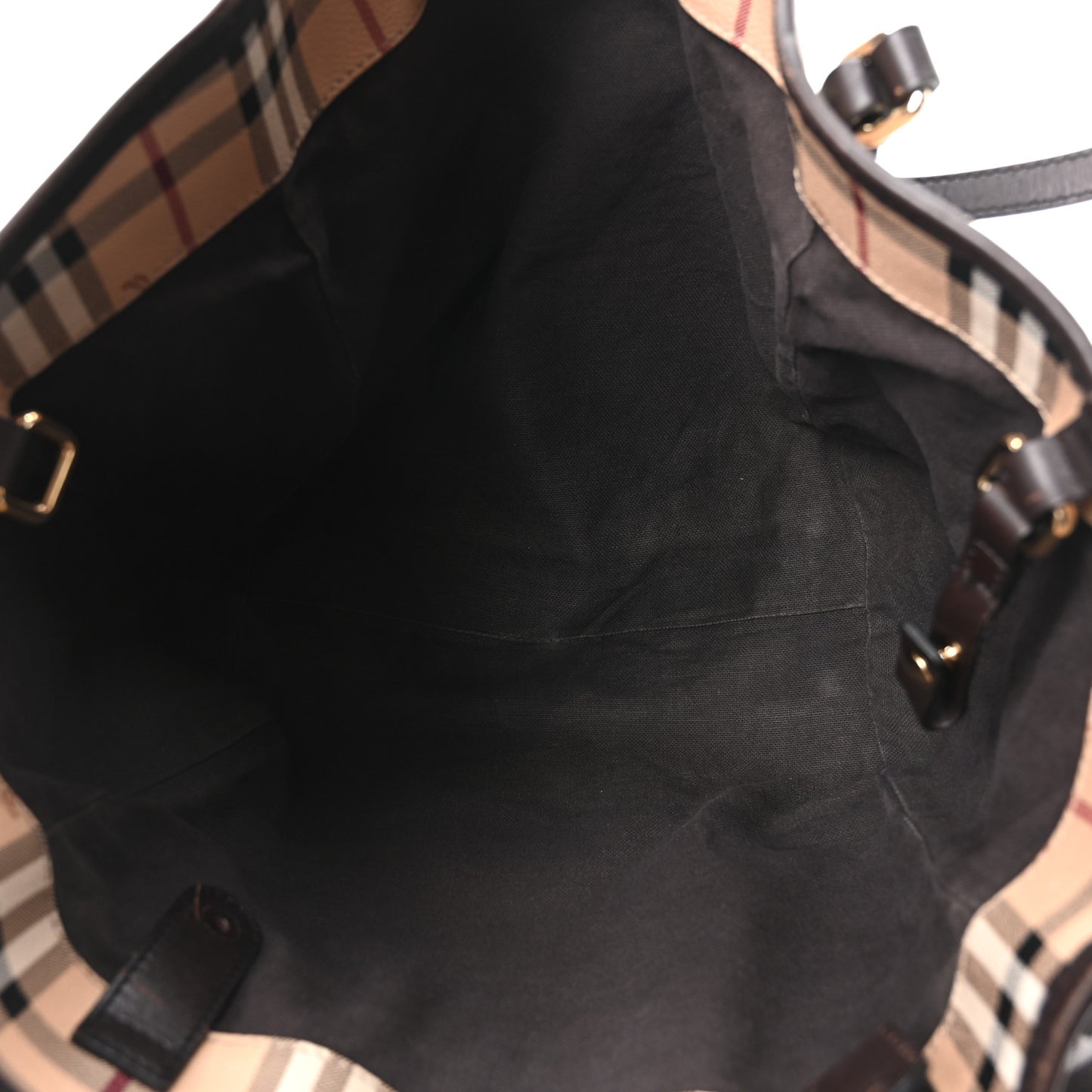 Haymarket Check Small Canterbury Tote Chocolate
