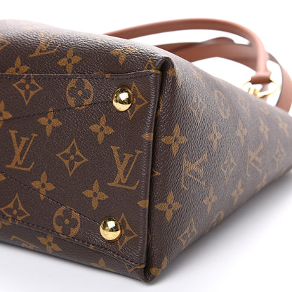 Louis Vuitton Monogram V Tote MM Black 8 of 9