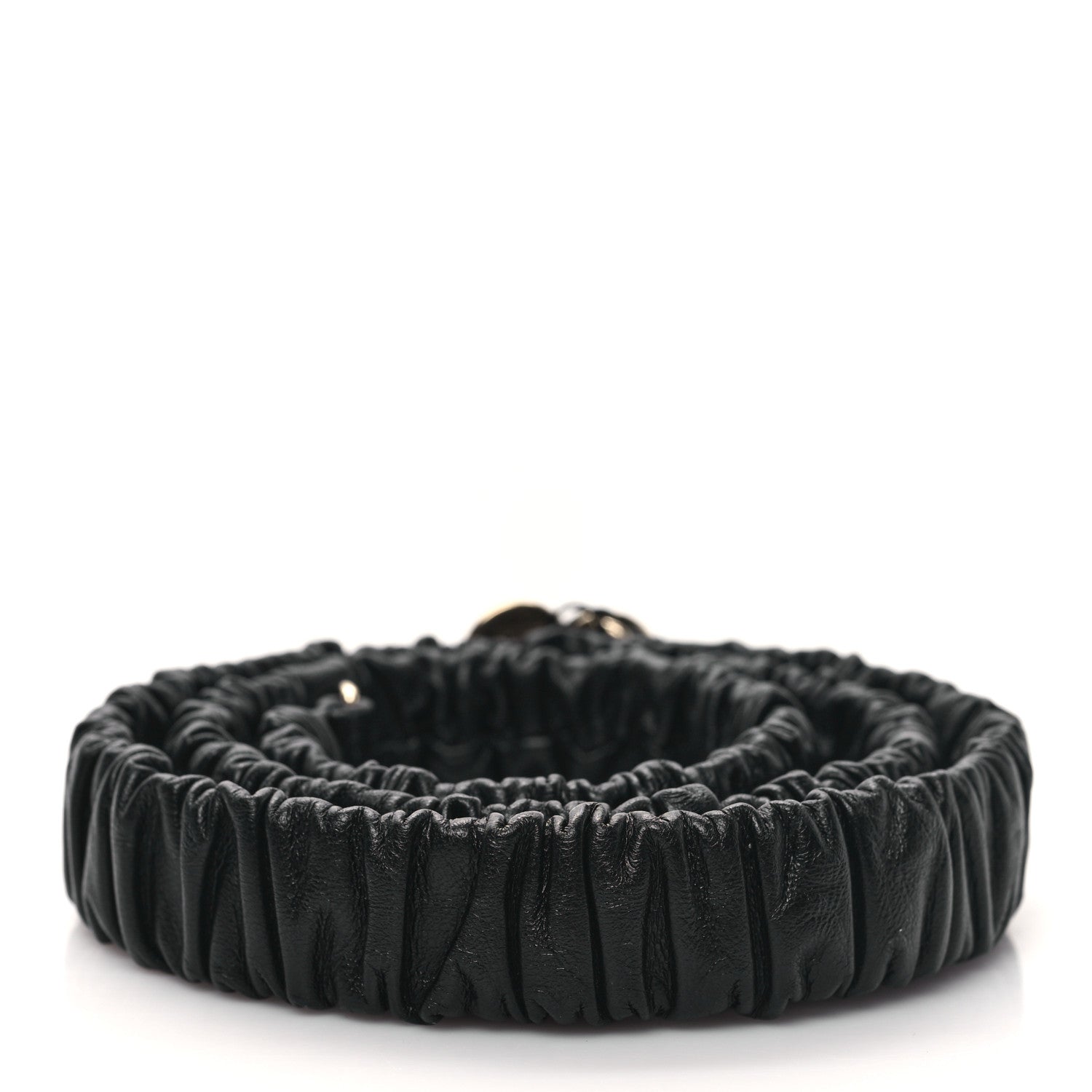 Chanel Lambskin Heart Belt 90 36 Black 2 of 4