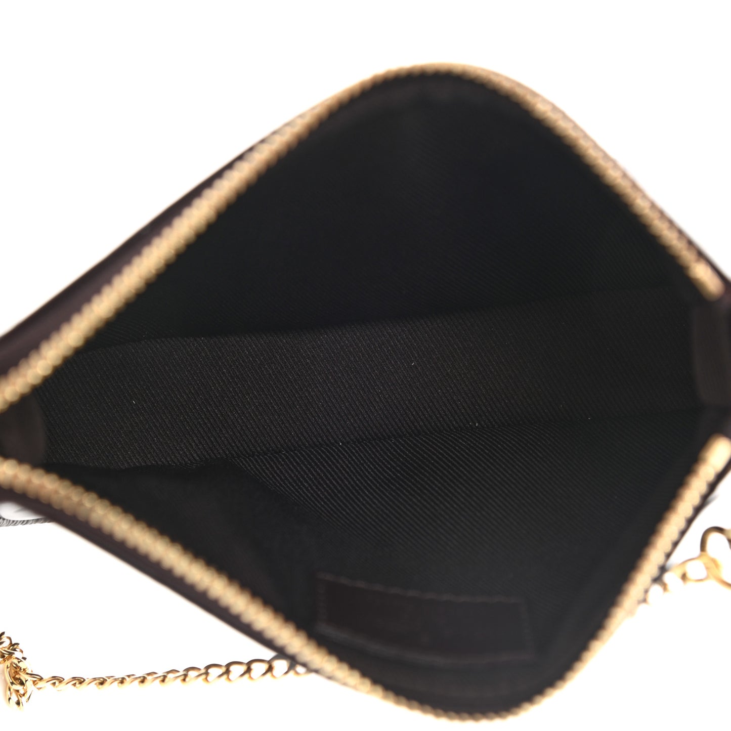 Vernis Monogram Mini Pochette Accessories Amarante