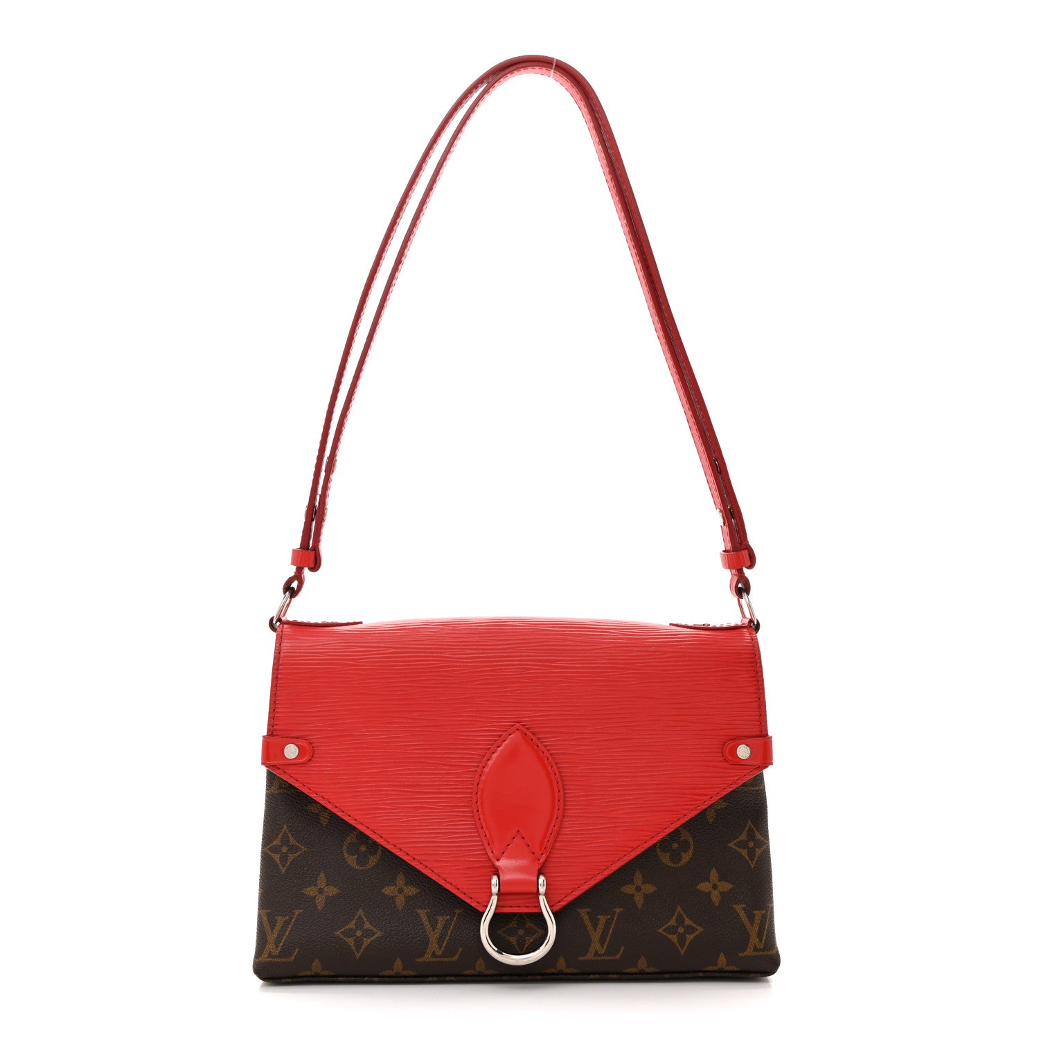 Louis Vuitton Monogram Epi Saint Michel Coquelicot 1 of 15
