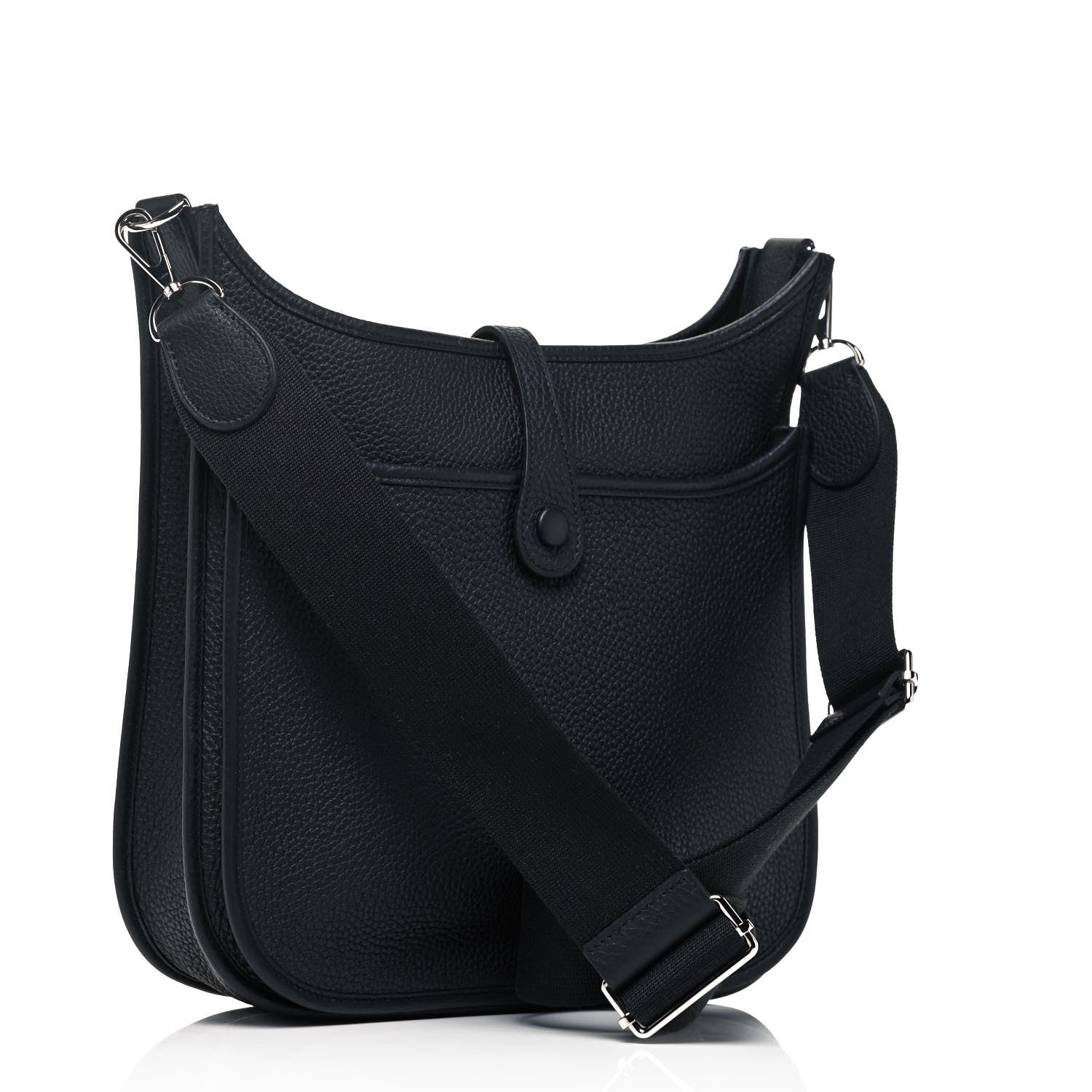 Hermes Taurillon Clemence Evelyne III PM Black 4 of 9
