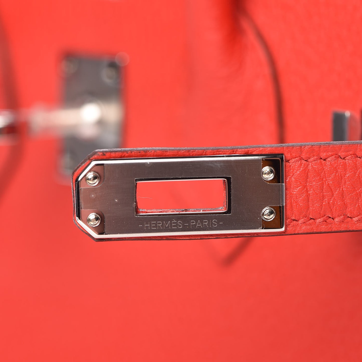 Togo Birkin 25 Rouge De Coeur