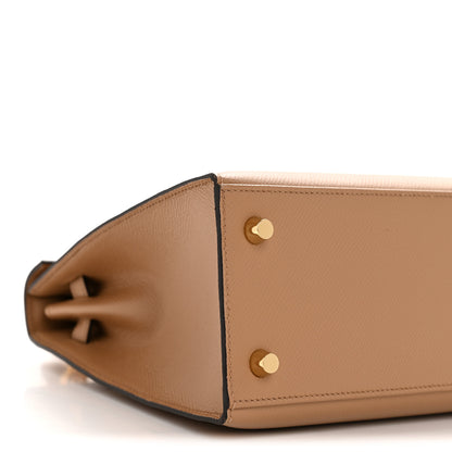 Hermes Epsom Kelly Sellier 25 Chai 9 of 15