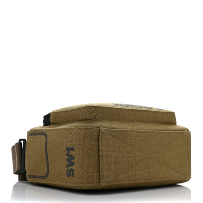 Burberry Canvas Paddy Horseferry Logo Crossbody Bag Moss Green 4 of 10