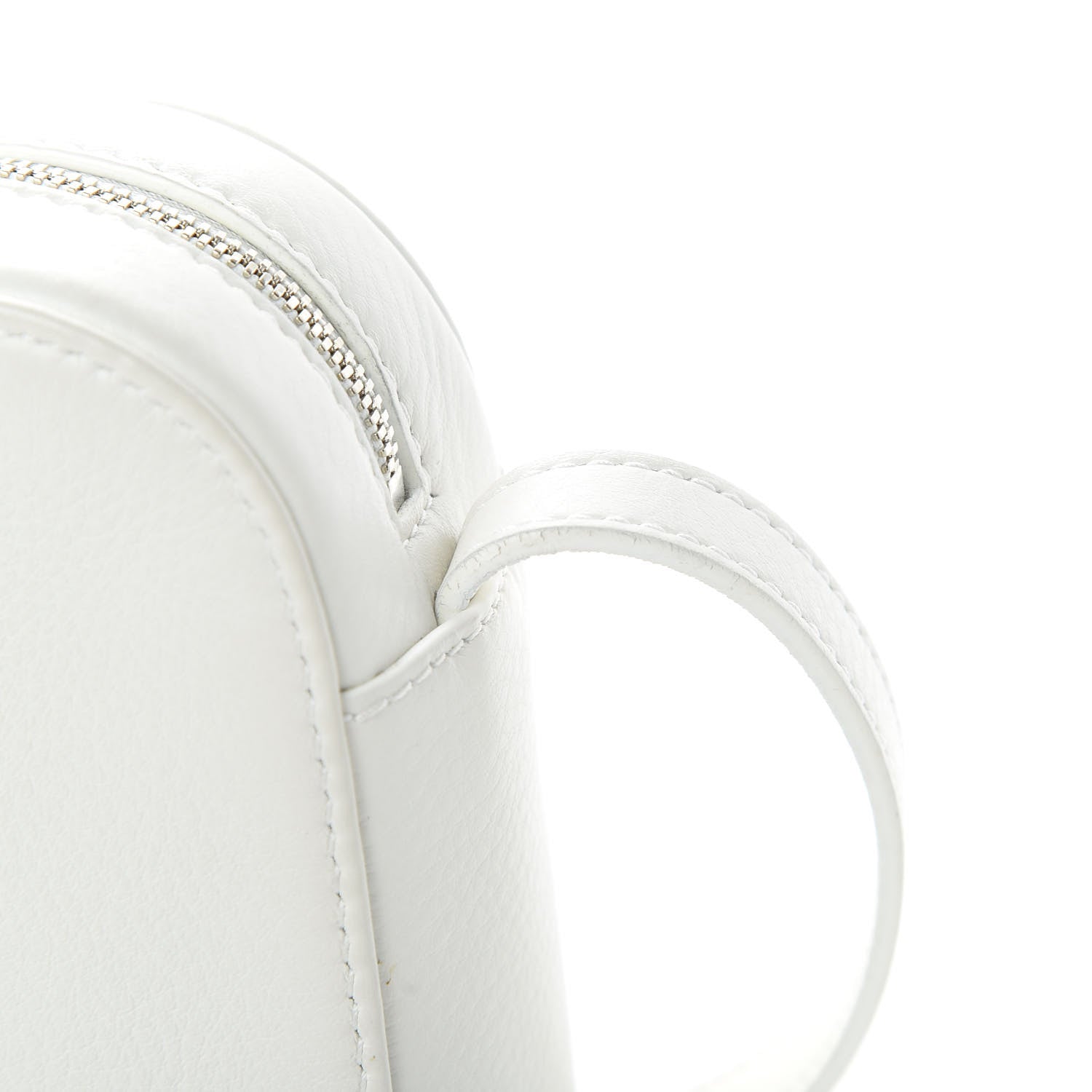 Balenciaga Calfskin Logo S Everyday Camera Bag White 13 of 13