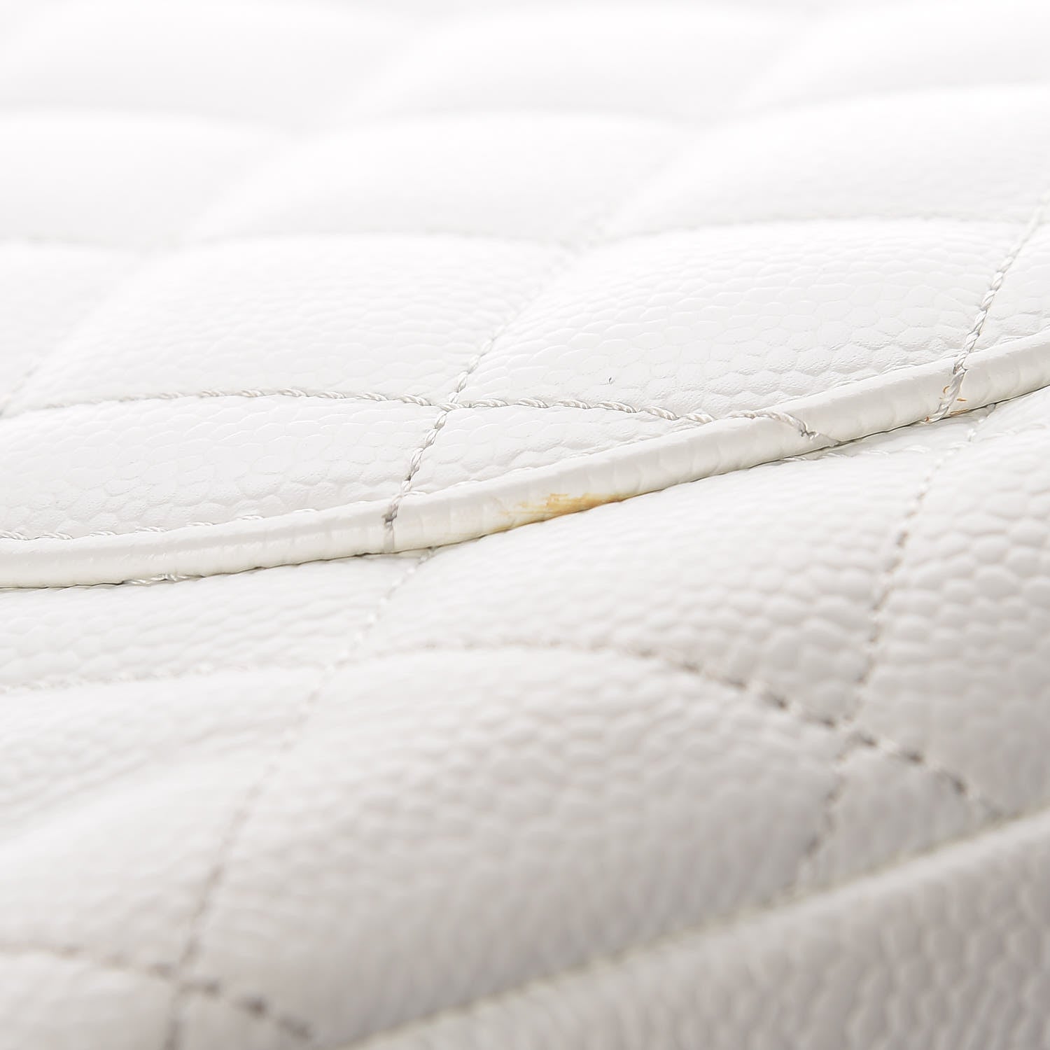 Chanel Caviar Quilted Grand Shopping Tote GST White 20 of 27