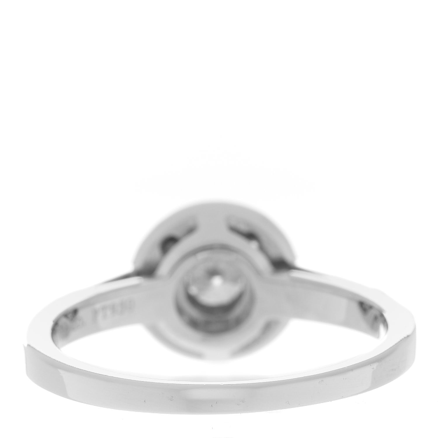 Tiffany Platinum Diamond .15ctw Circlet Engagement Ring 53 6.5 3 of 6