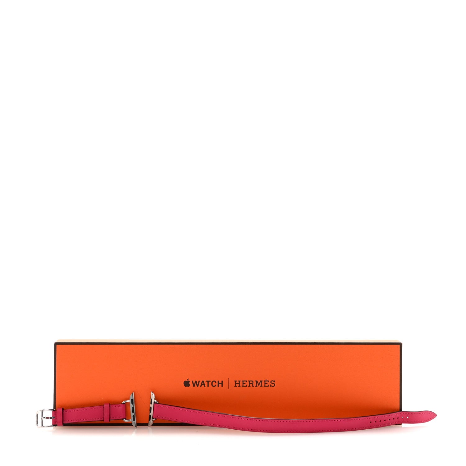Hermes Swift 41mm Apple Watch Double Tour Band Rose Mexico 5 of 5