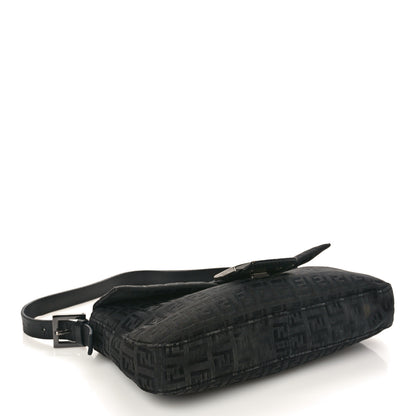 Fendi Zucchino Baguette Black 3 of 10