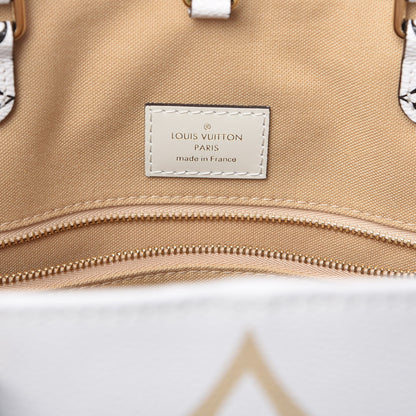 Louis Vuitton Monogram Giant Onthego GM Kaki Beige 9 of 13