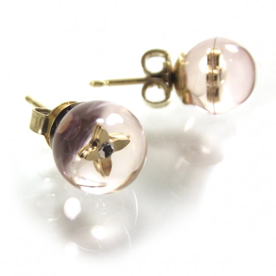 Inclusion Bubble Stud Earrings