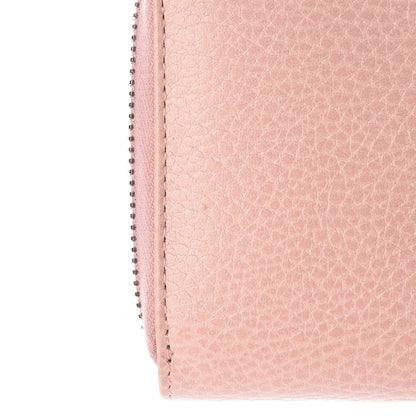 Gucci Calfskin Butterfly Farfalla Zip Around Wallet Perfect Pink 8 of 8