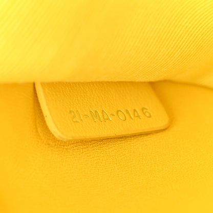 Christian Dior Lambskin Cannage Embroidered Stardust Backpack Yellow 7 of 17