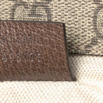 Gucci GG Supreme Monogram Neo Vintage Web Belt Bag Brown 7 of 10