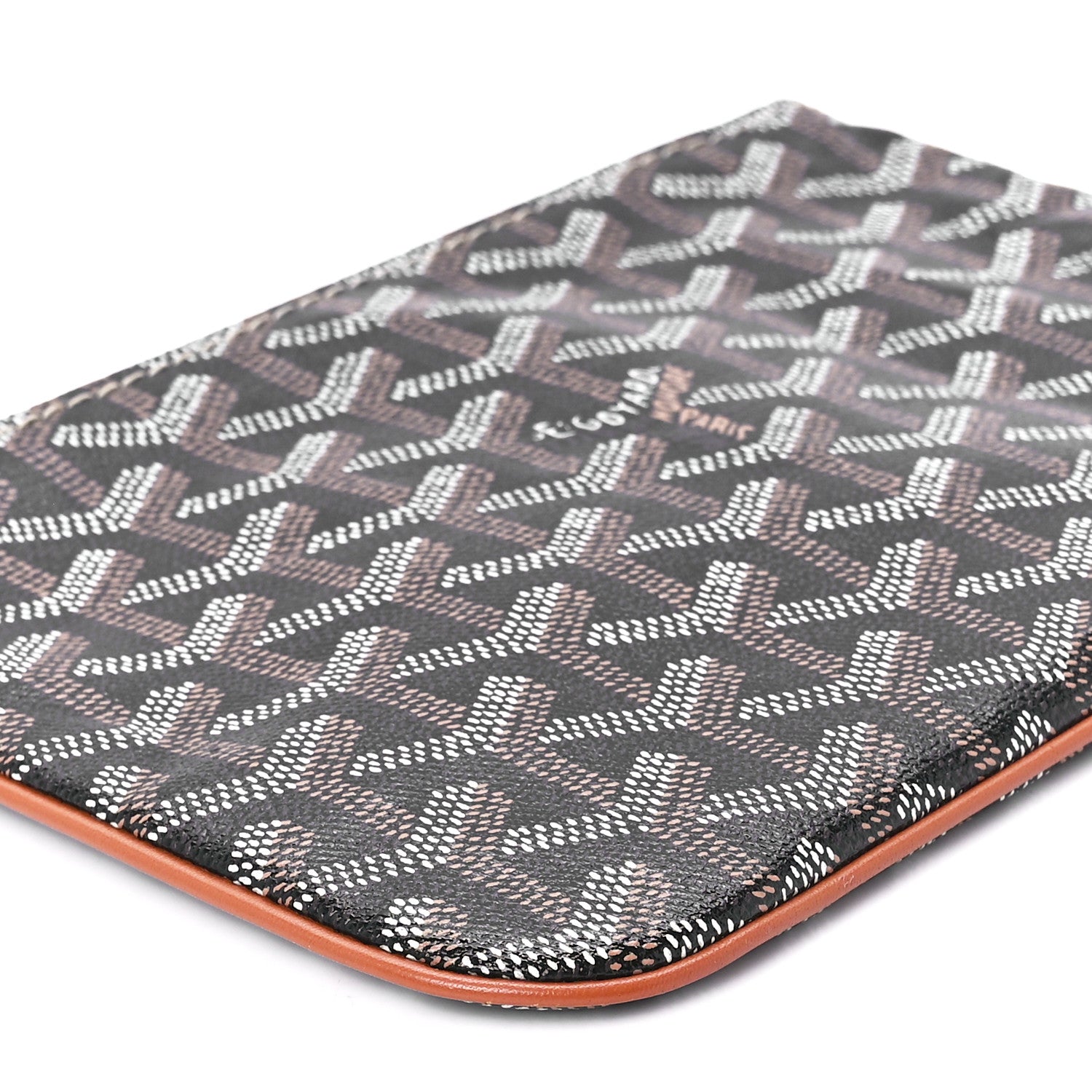 Goyard Goyardine Senat Pochette PM Black Gold 10 of 11