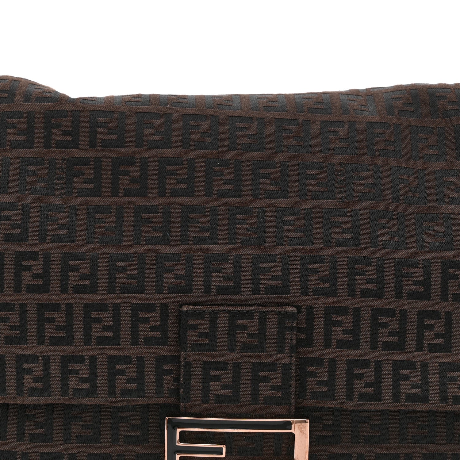 Fendi Zucchino Mama Baguette Tobacco 8 of 10