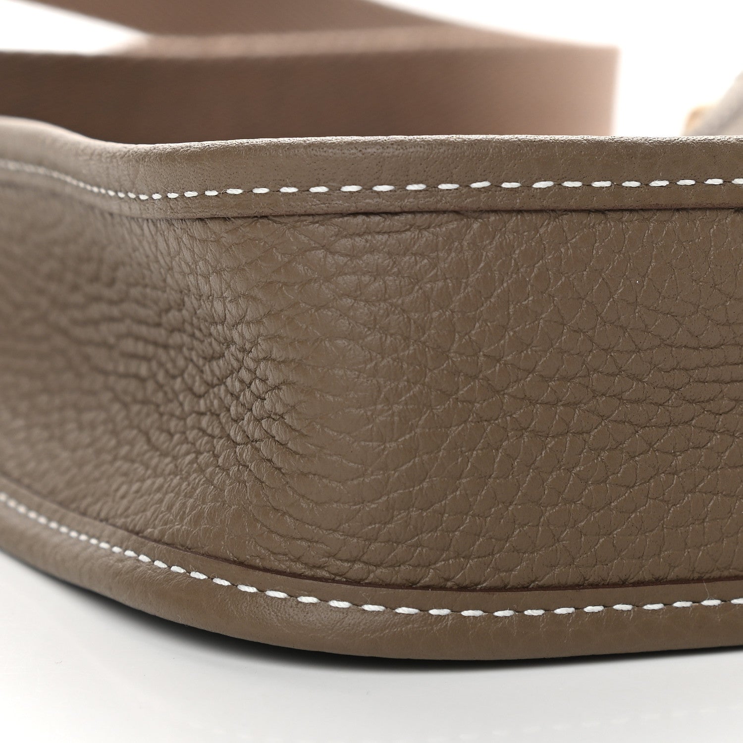 Hermes Taurillon Clemence Evelyne TPM Etoupe 8 of 9