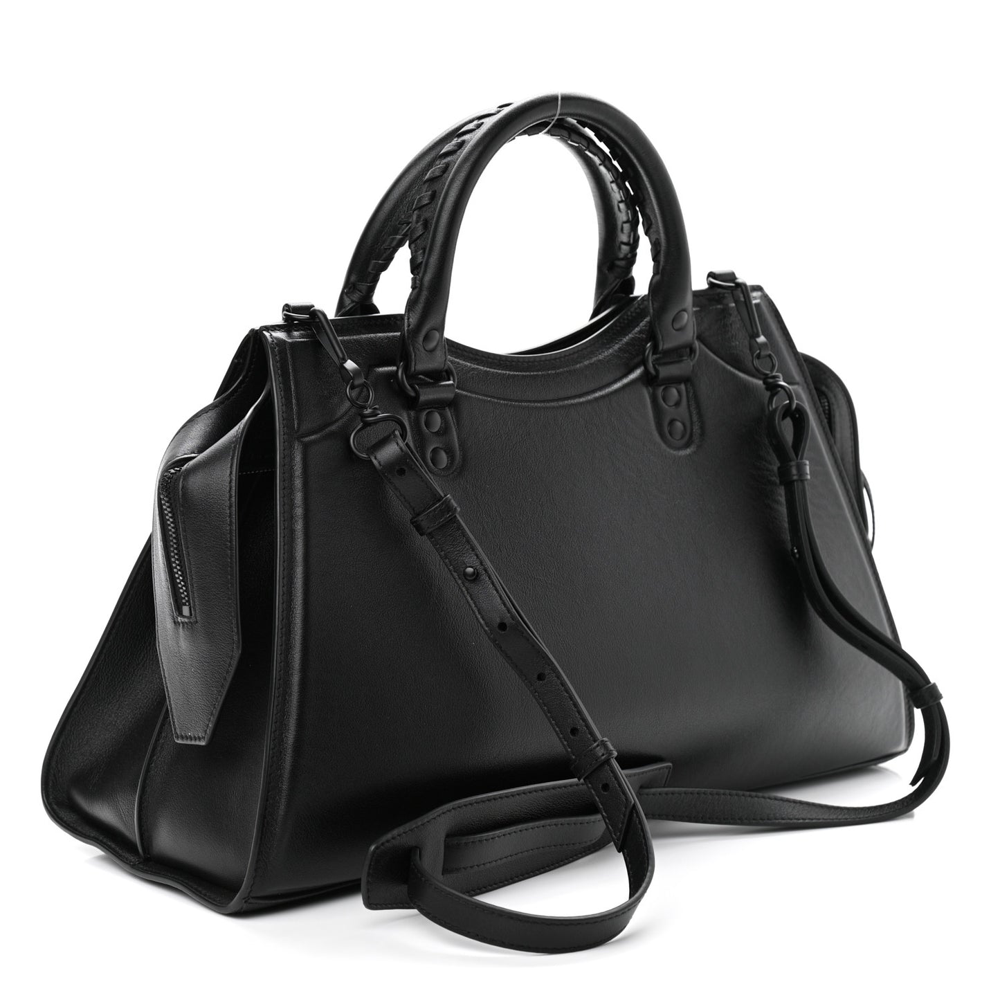 Cake Calfskin Tonal Hardware Neo Classic City Black