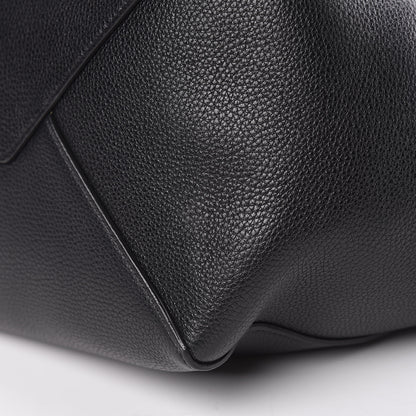 Celine Soft Grained Calfskin Small Belt Cabas Phantom Black 10 of 10