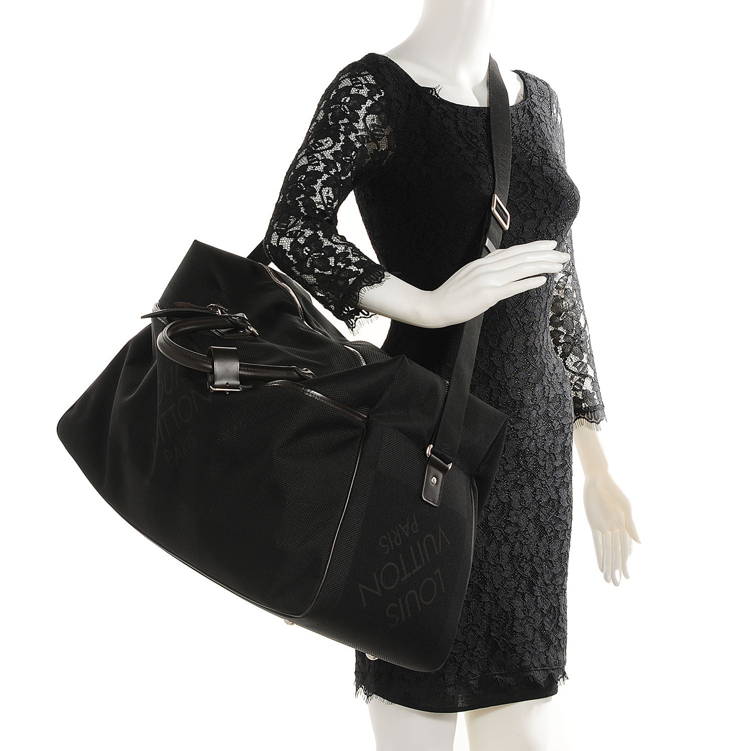 Louis Vuitton Damier Geant Souverain Black 2 of 7