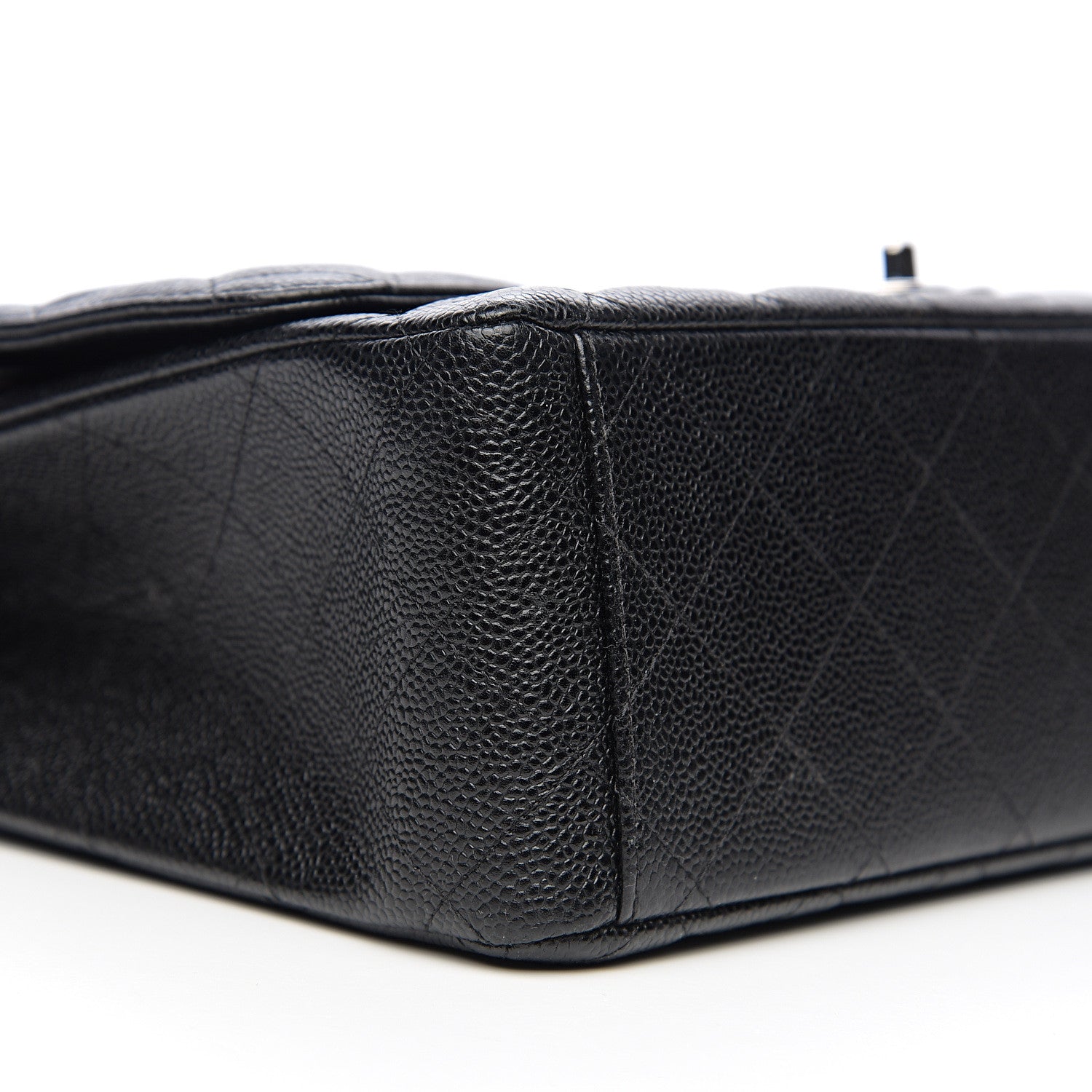 Chanel Caviar Quilted Maxi Double Flap Black 7 of 9