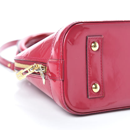 Louis Vuitton Vernis Alma BB Rose Indien 8 of 18