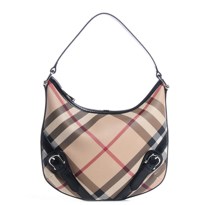 Burberry Nova Check Buckle Hobo 1 of 8