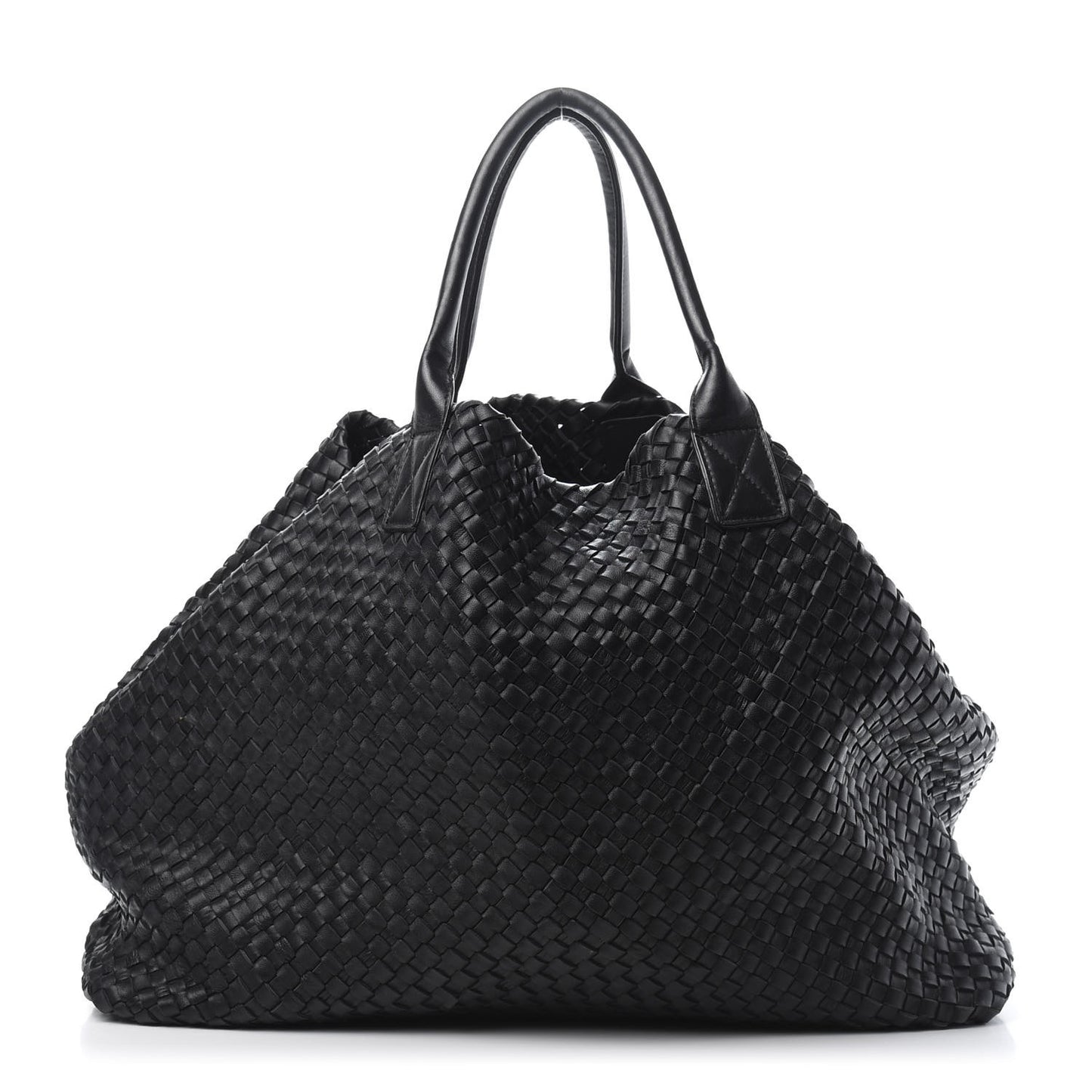 Nappa Intrecciato Cabat Black