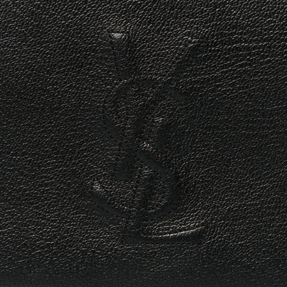 Saint Laurent Chevre Belle De Jour Zip Around Wallet Black 7 of 11