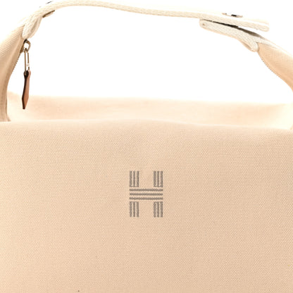Hermes Canvas Large Bride-A-Brac Pouch Natural 7 of 9