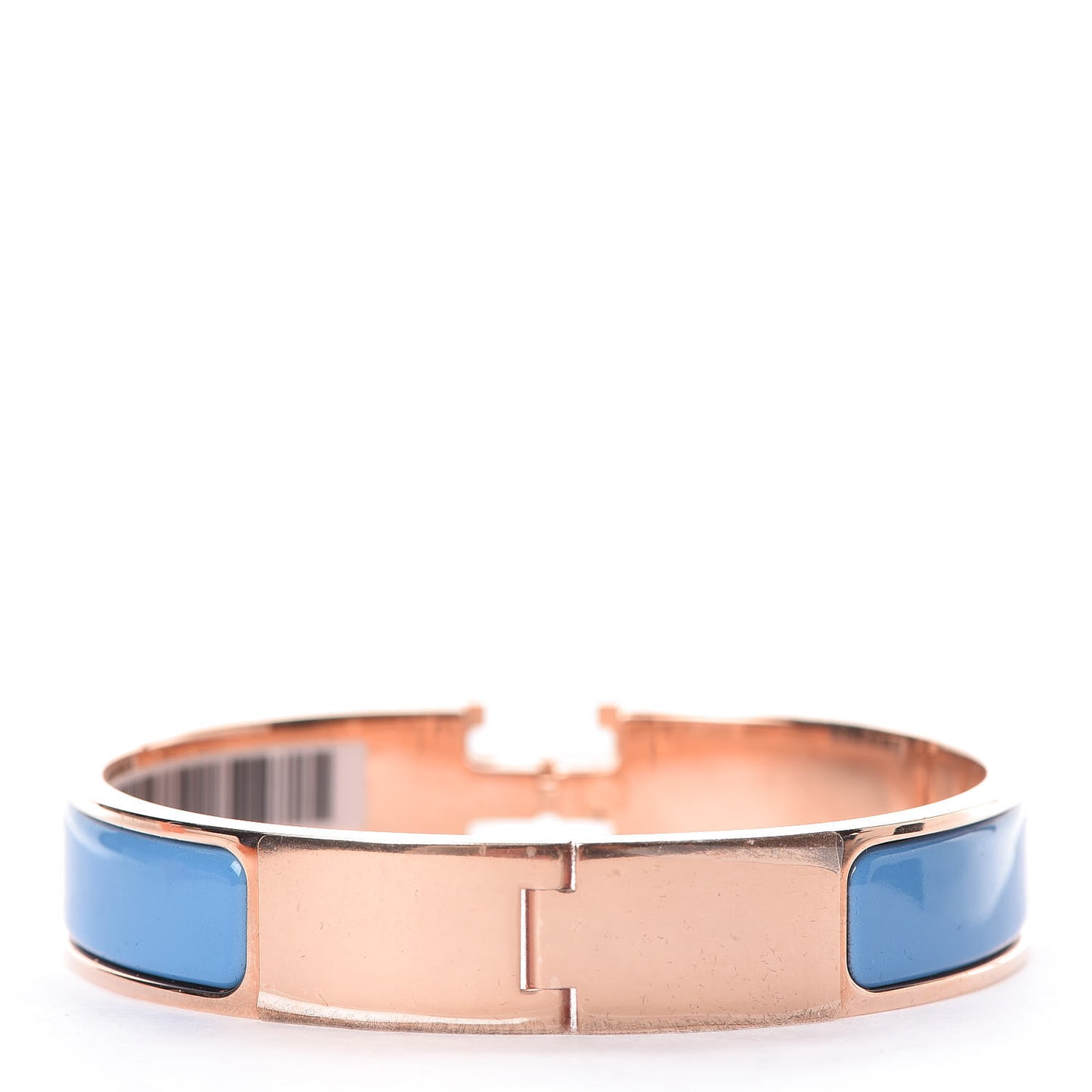 Enamel Narrow Clic Clac H Bracelet PM Bleu Cielo