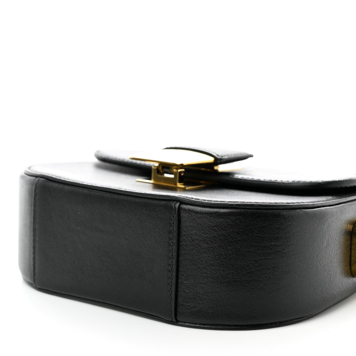 Bottega Veneta Calfskin Mini Desiree Crossbody Bag Black 10 of 10