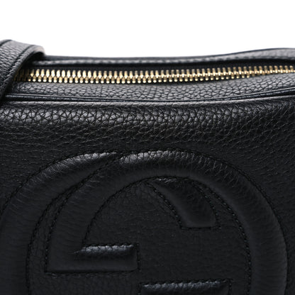 Gucci Pebbled Calfskin Small Soho Disco Bag Black 8 of 10