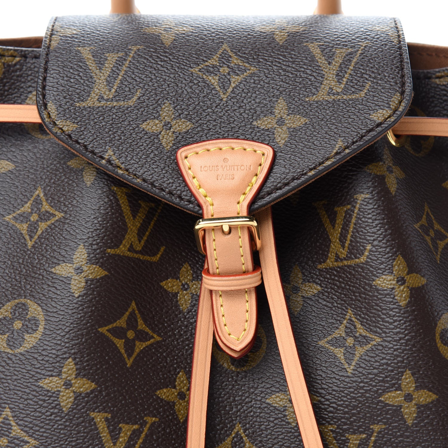 Louis Vuitton Monogram Montsouris BB Backpack Natural 11 of 12