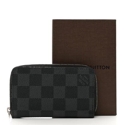 Louis Vuitton Damier Graphite Zippy Coin Purse Vertical 7 of 7