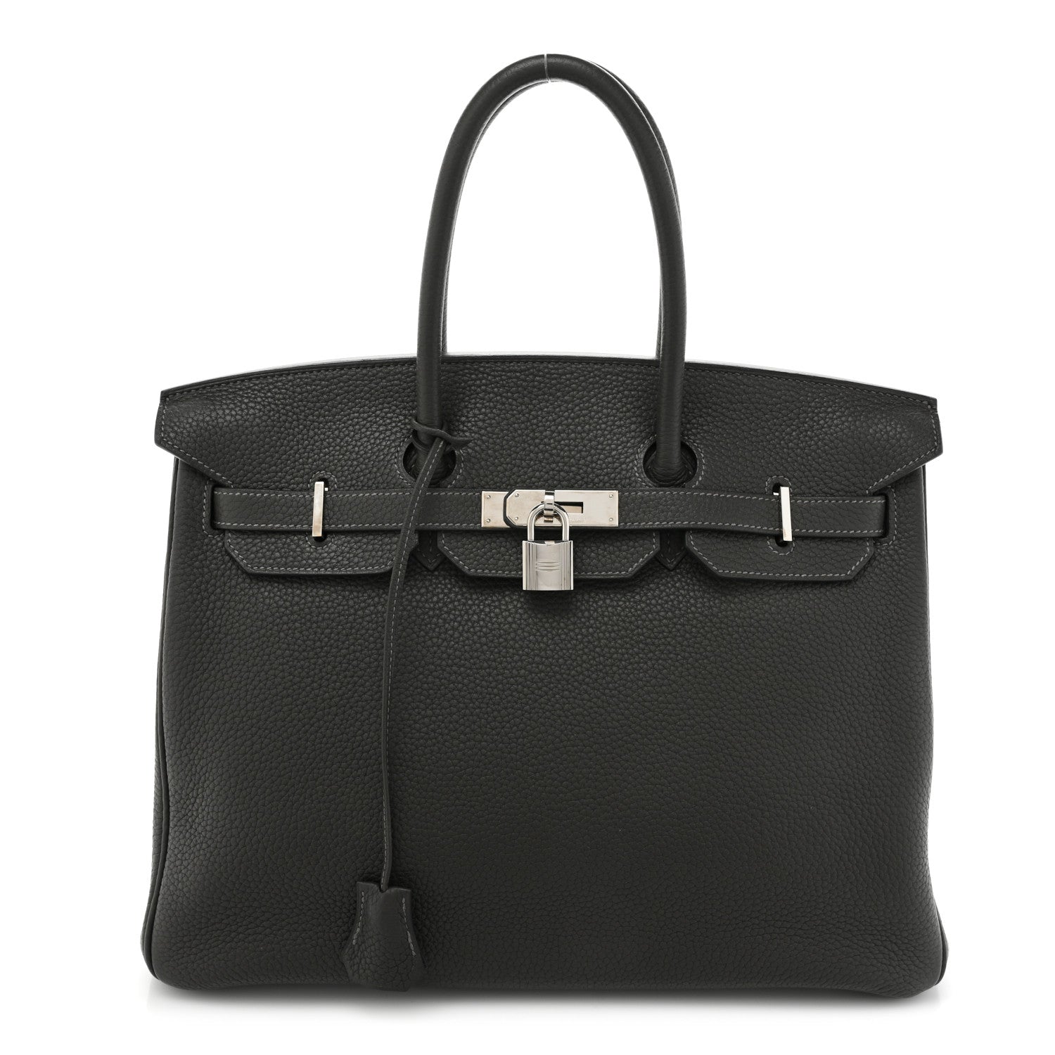 Hermes Taurillon Clemence BIRKIN 35 Graphite 1 of 15