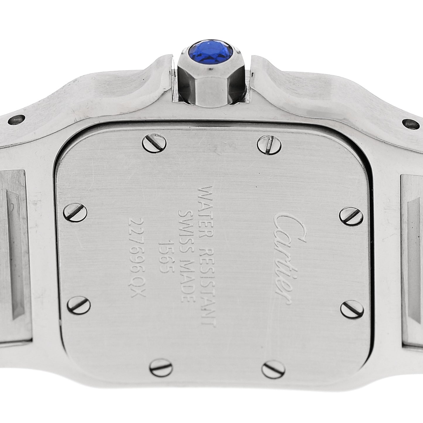 Stainless Steel 24mm Santos de Cartier Galbee Quartz Watch