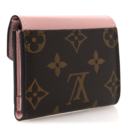 Louis Vuitton Monogram Zoe Wallet Rose Ballerine 3 of 6