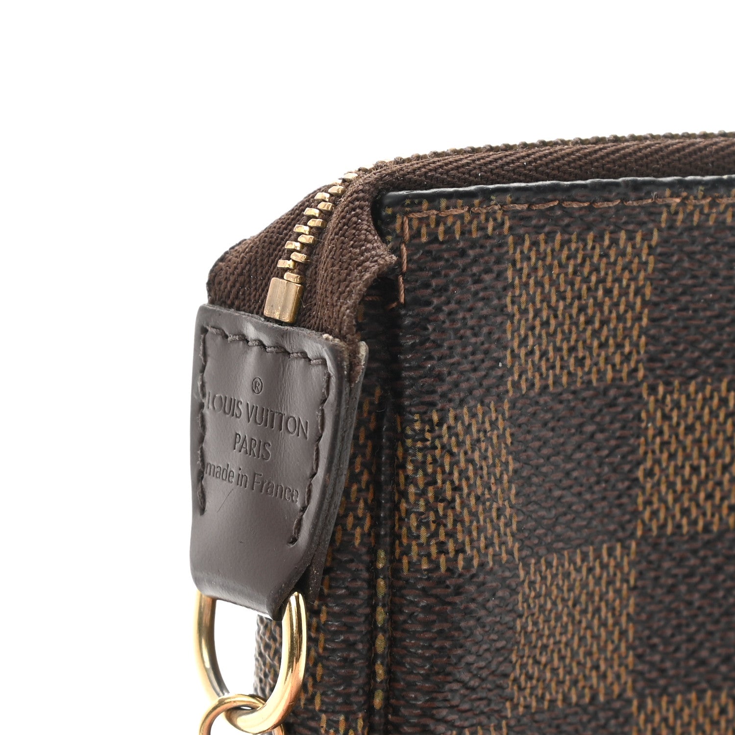 Louis Vuitton Damier Ebene Mini Pochette Accessories 9 of 11